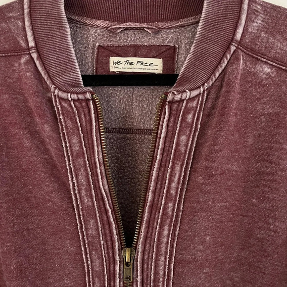 Free People We the Free Distressed Knit Jacket - Picture 3 of 6